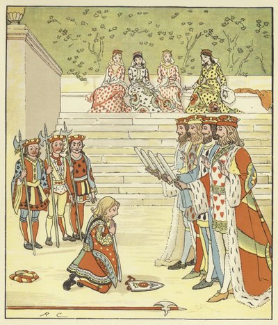 Dronningen av hjerter av Randolph Caldecott