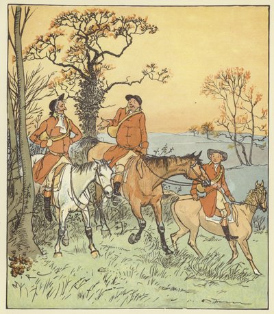 De tre joviale jegerne av Randolph Caldecott