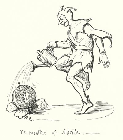 April måned (gravering) av Randolph Caldecott