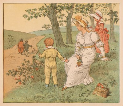 Går til Mouseys Hall, c1883. av Randolph Caldecott