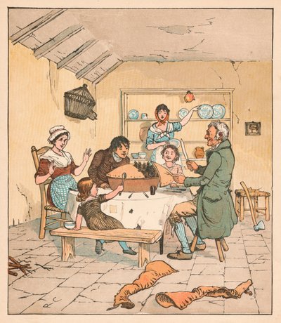 Da Paien ble åpnet, begynte The Birds å synge, 1880. av Randolph Caldecott