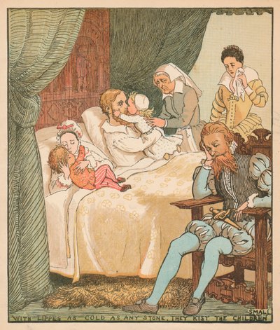 Med Lippes like Cold as any Stone, They Kist The Children Small, c1878. av Randolph Caldecott