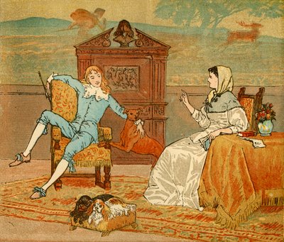 ...Du må søke en kone med en formue!, c1880, 1888. av Randolph Caldecott