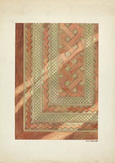 Skinnsete i Confessional (Detalj) av Randolph F. Miller
