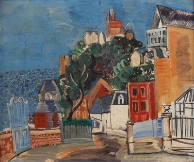 Côte Basse, ca. 1924 (olje på lerret) av Raoul Dufy