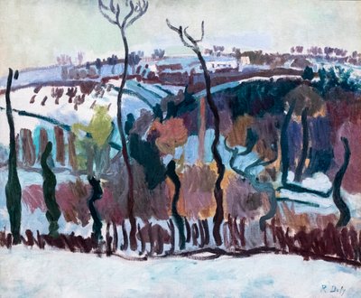 Tregardin ved Falaise av Raoul Dufy