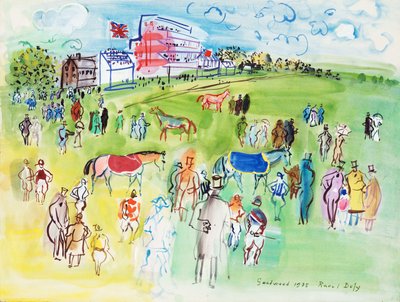 Goodwood veddeløpsbane av Raoul Dufy