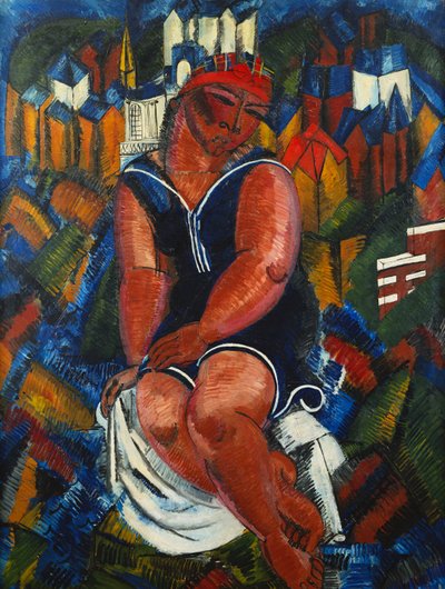 Stor kvinnelig bader; Den store baderen av Raoul Dufy