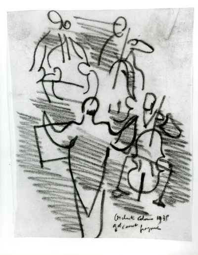Kolonneorkester av Raoul Dufy