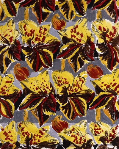 Røde og gule blomster; Røde og gule blomster av Raoul Dufy