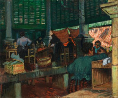 Fiskemarkedet, Marseille av Raoul Dufy