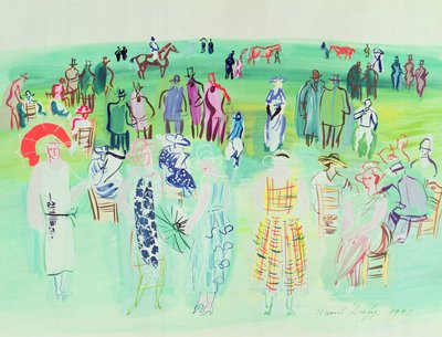 Poiret-modellene på løpene av Raoul Dufy