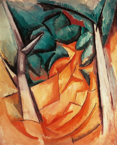 Trær på Estaque av Raoul Dufy