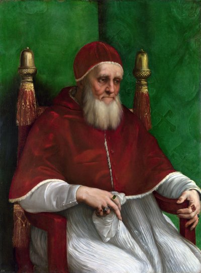 Portrett av pave Julius II av Raphael