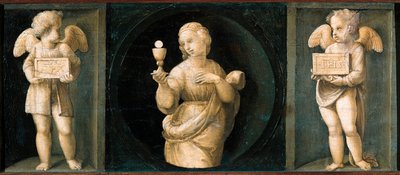 Glaube, Predella vom Baglioni-Altarbild von Raphael (1483-1520)