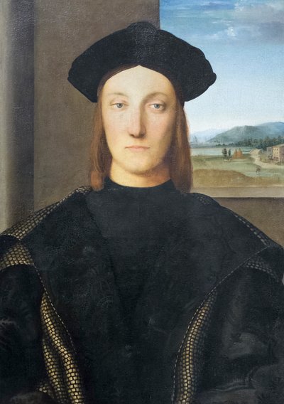 Porträt von Guidubaldo da Montefeltro von Raphael (1483-1520)