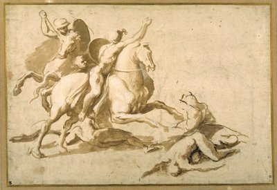 Studer for en kampscene av Raphael