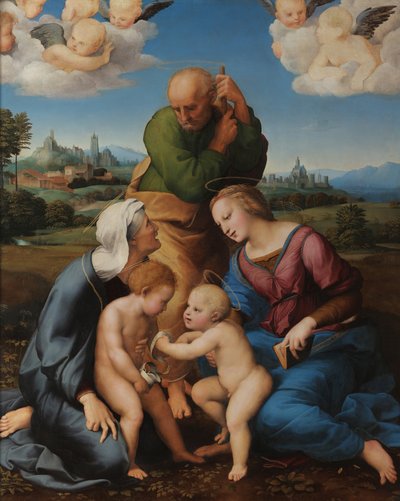 Den hellige familie Canigiani av Raphael