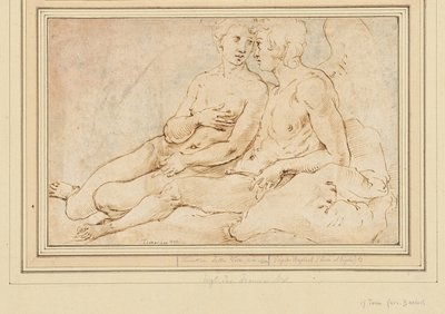 Amor og psyke, ca. 1540. av Raphael