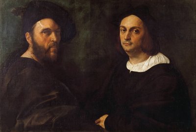 Dobbeltportrett, ca. 1516. av Raphael