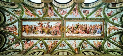 Loggia av Amor og Psyke, Villa Farnesina, 1517-1518. av Raphael