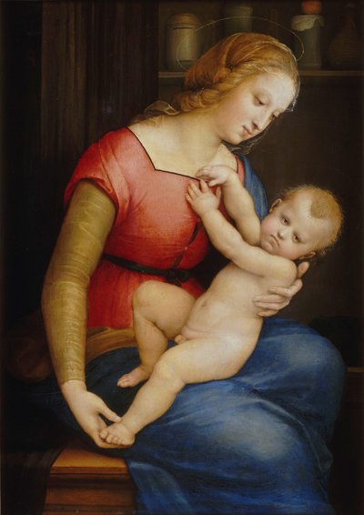 Madonna dOrleans, ca 1506-1507 av Raffaello Sanzio Raphael