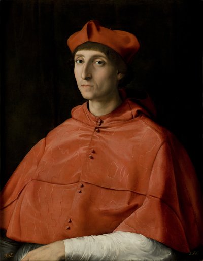 Portrett av en kardinal av Raphael