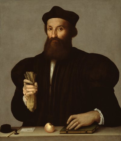 Portrett av en gentleman, 153050. av Raphael
