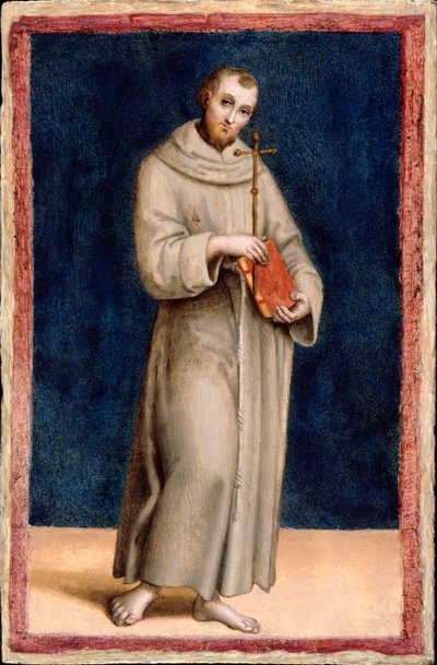 Den hellige Frans av Assisi av Raphael