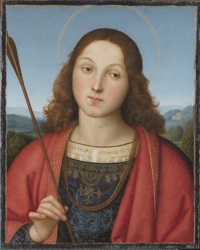 Saint Sebastian, ca 1501-1502 av Raffaello Sanzio Raphael