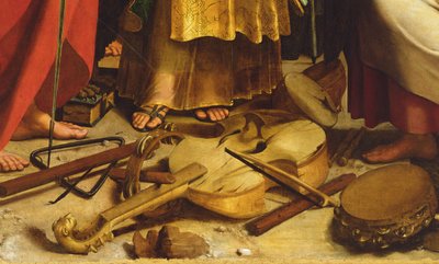 St. Cecilia omgitt av St. Paul, St. Johannes Evangelisten, St. Augustin og Maria Magdalena av Raphael