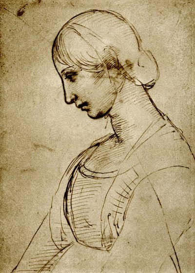 Studer på en Madonna av Raffaello Sanzio Raphael