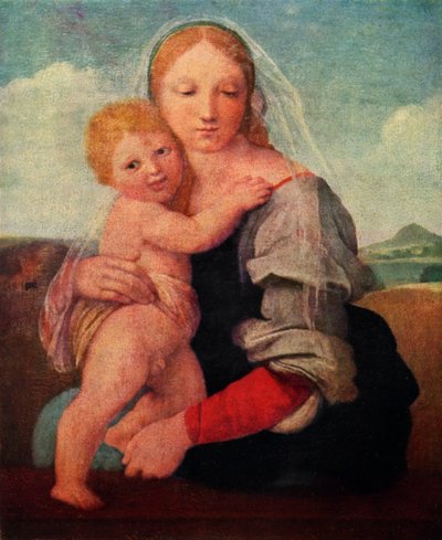 The Mackintosh Madonna, c1510-1512, 1929 av Raffaello Sanzio Raphael
