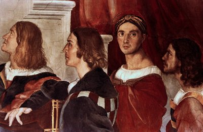 Messen i Bolsena, detalj, 1512 av Raffaello Sanzio Raphael