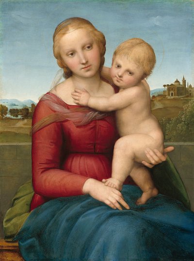 The Small Cowper Madonna av Raphael