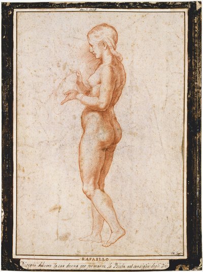 Young female figure in profile, ca 1517.    1191159   no       norwegian Successfully Translated  Original: Megatherium americanum in the moonlight. Translat: Megatherium americanum in the moonlight. 1401011 no norwegian Successfully Translated Original: E av Raphael