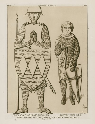 Brocard av Charpignie, ridder - soldat, 1200-1220 av Raphael Jacquemin