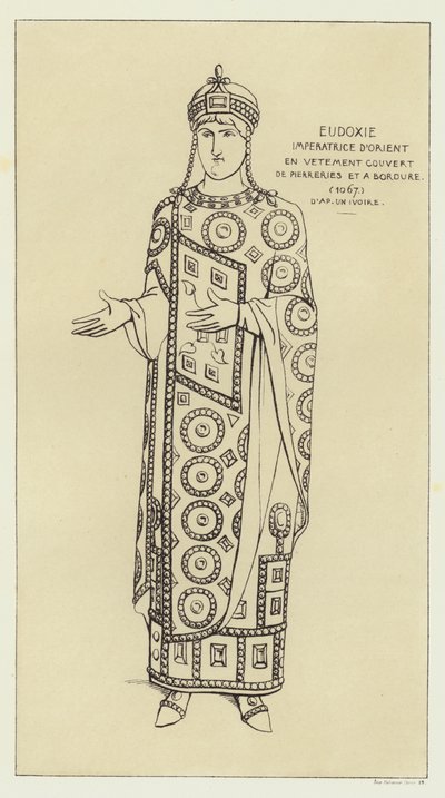 Eudoxia, østens keiserinne av Raphael Jacquemin