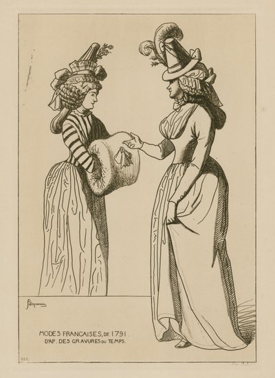 Franske moter fra 1791 av Raphael Jacquemin