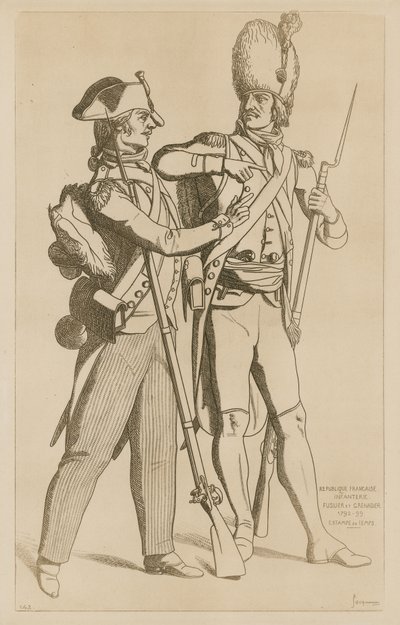 Infanteri av den franske republikk av Raphael Jacquemin