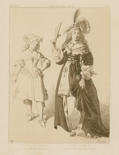 Italienske kvinner på 1600-tallet av Raphael Jacquemin