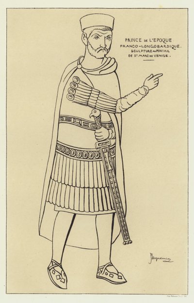 Franco-Lombard prins av Raphael Jacquemin