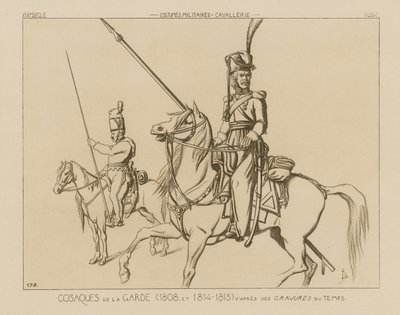 Russiske gardekosakker (1808 og 1814-15) av Raphael Jacquemin