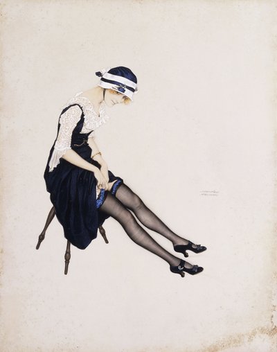 Strømpebåndet, av Raphael Kirchner