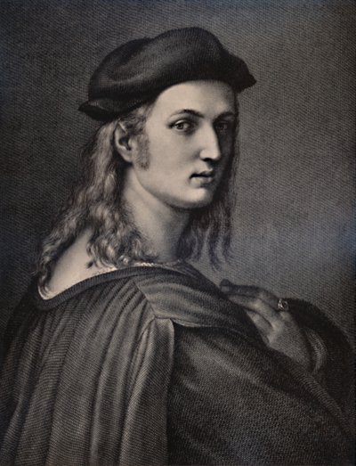 Raphael Sanzio , italiensk renessansekunstner, 1700- eller 1800-tallet 1894 av Raphael Morghen