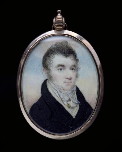 Portrett av J. S. Willett, ca. 1810 (akvarell på elfenben) av Raphaelle Peale