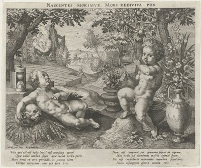 Allegori om forgjengelighet av Raphaël Sadeler (I)