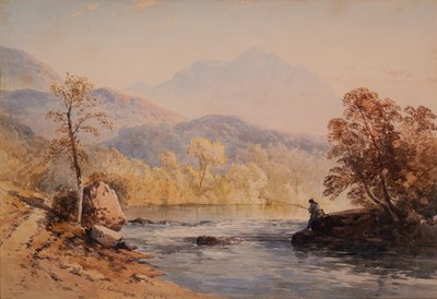 Elvelandskap av Raubarham Raubarham