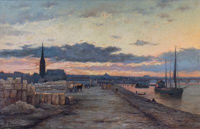 Oljemaleri, Saint-Pierre-aux-Liens kirke, Steinslippen, Bernard Bonnefon, 2013 (foto) av Raymond Bonnefon