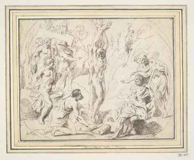 Flagingen av Marsyas av Raymond Lafage